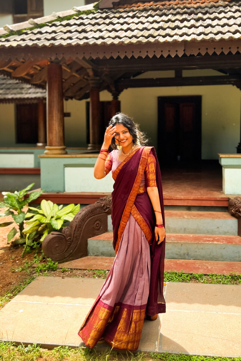 Sungudi Lavendar Dhavani