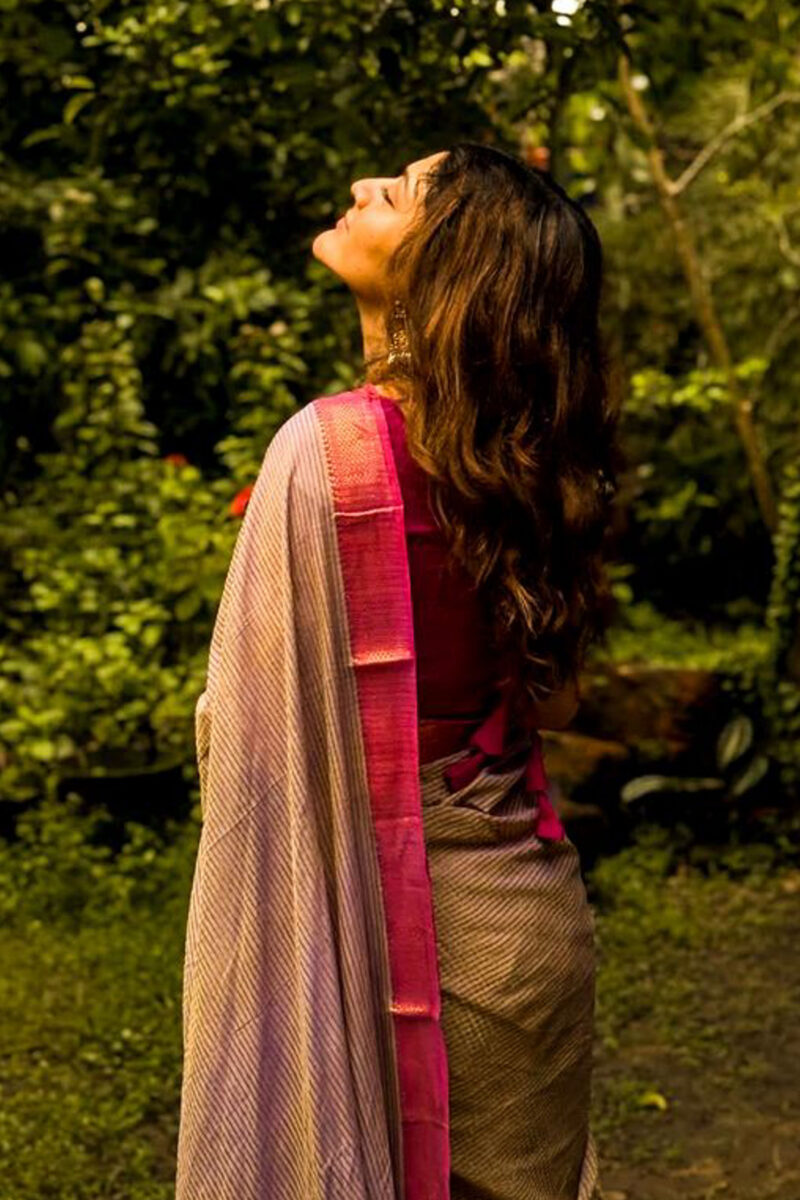 Handloom Mangalagiri Cotton Saree