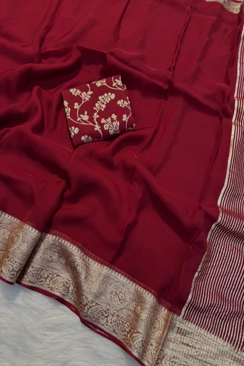 Viscose Organza Saree