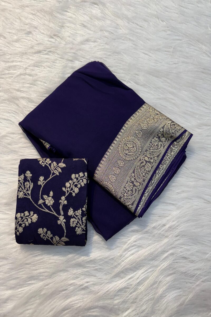 Viscose Organza Saree