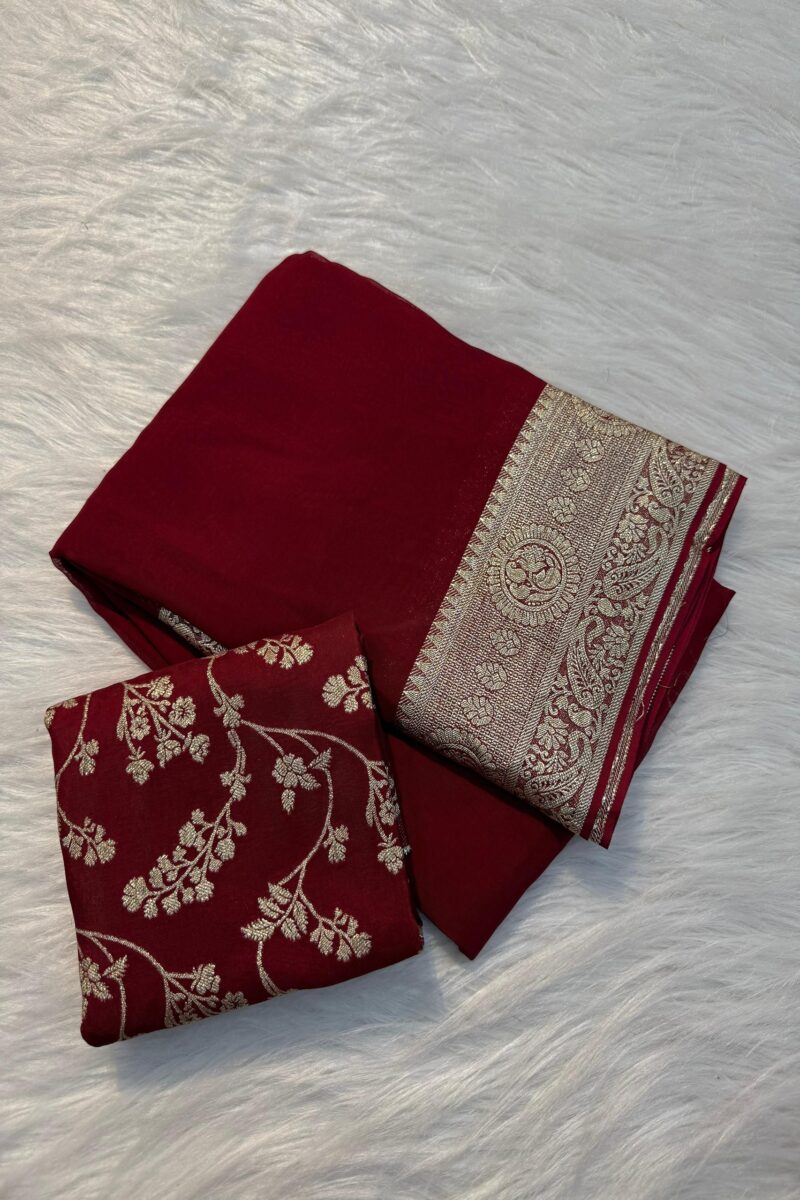 Viscose Organza Saree