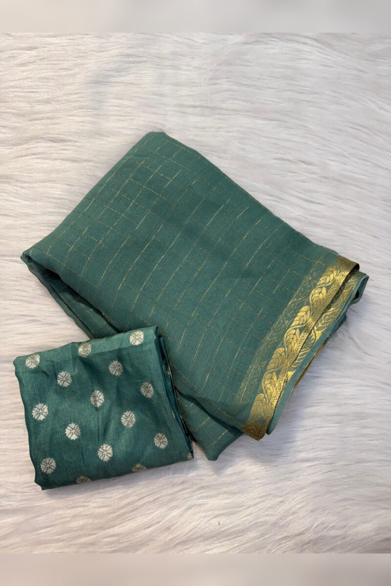 Viscose Georgette Saree