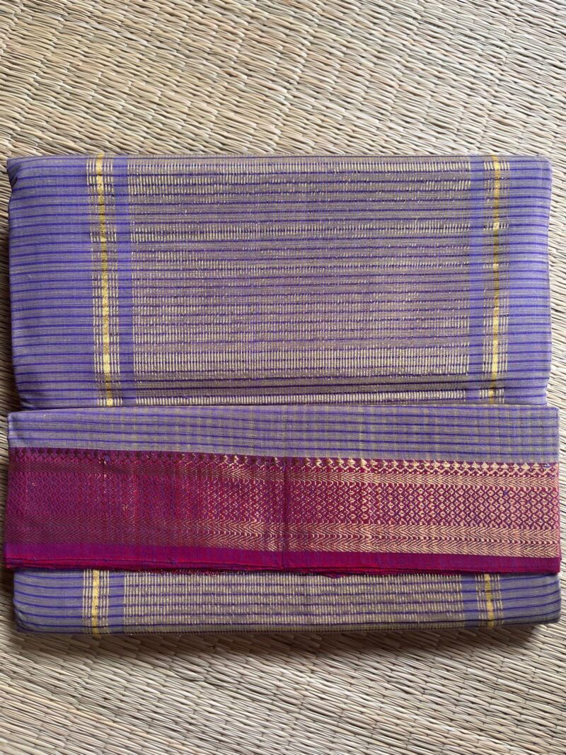 Handloom Mangalagiri Cotton Saree