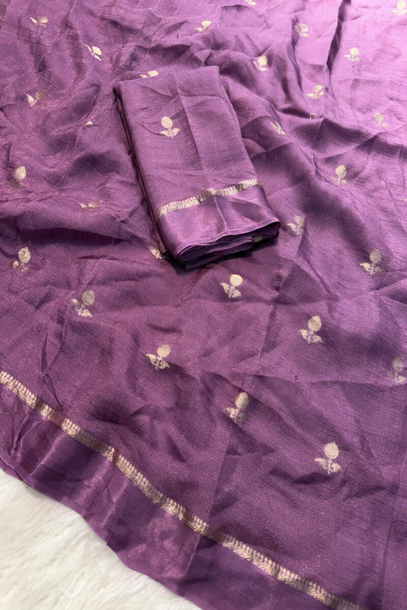 Viscose Khadi Silk Saree