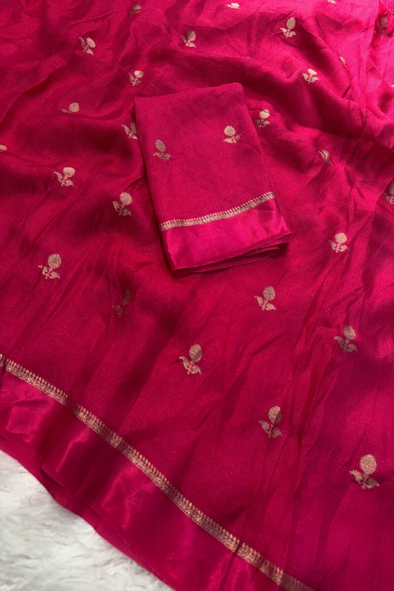 Viscose Khadi Silk Saree