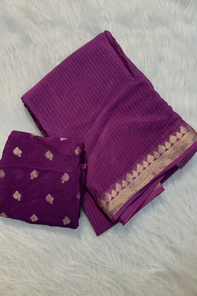 Viscose Silk Saree