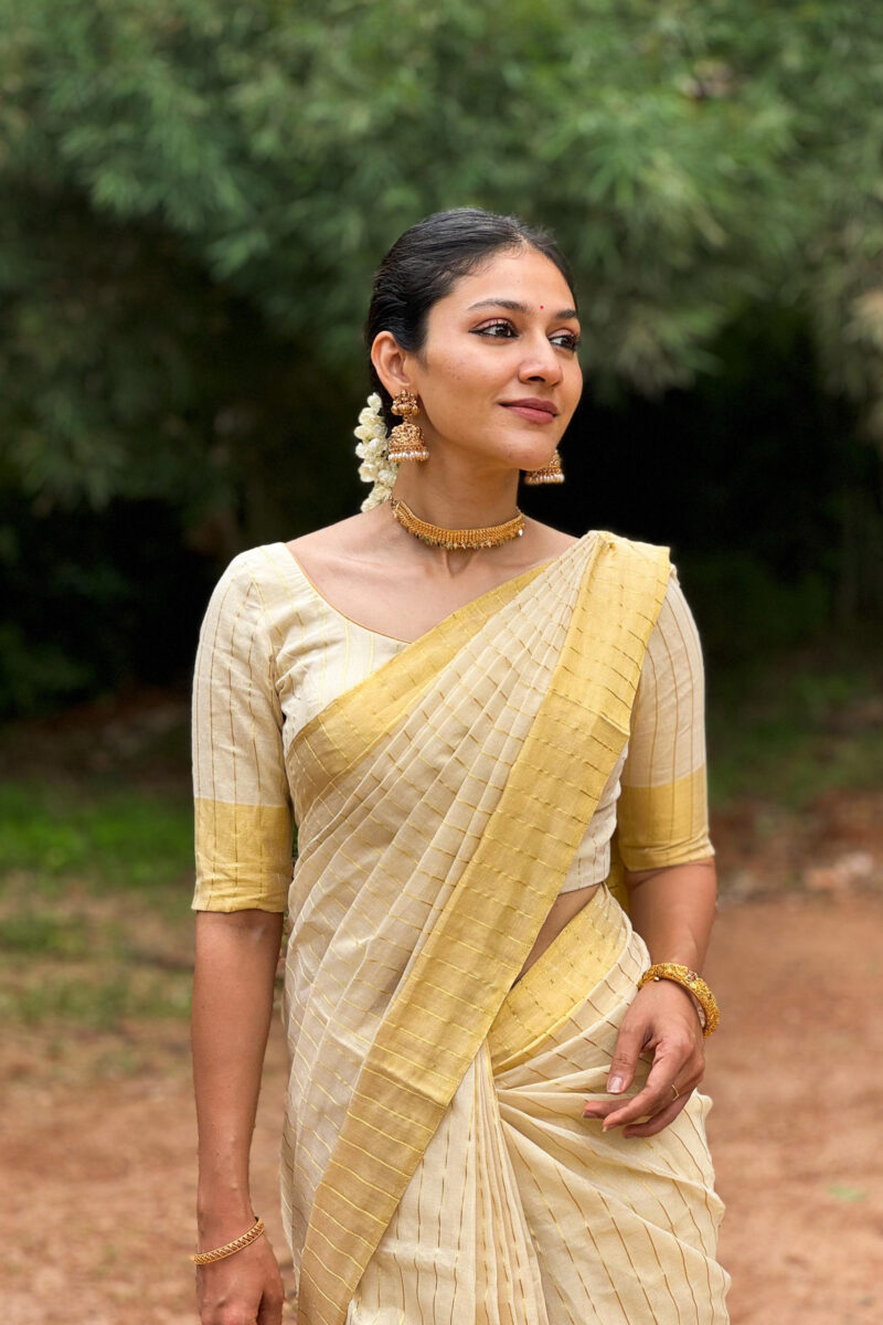 Handloom Tissue Saree