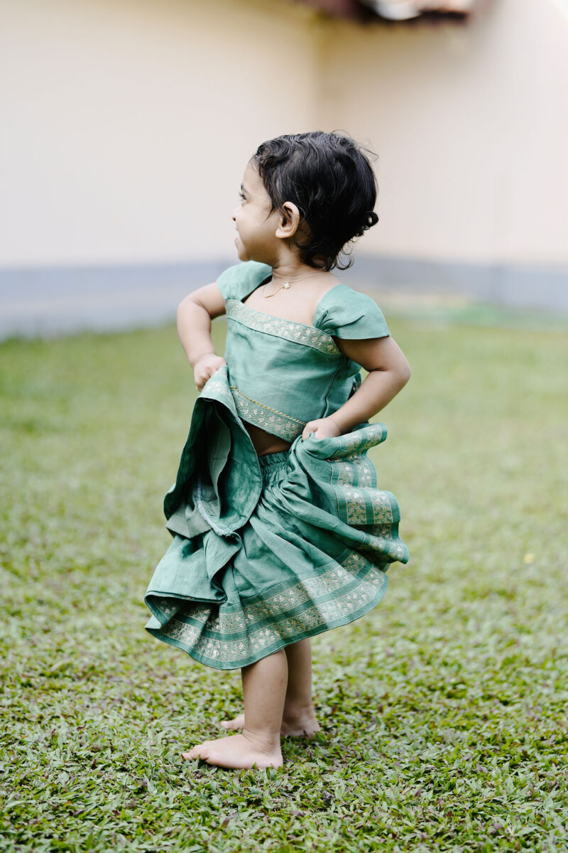 Organza Kids Skirt & Blouse