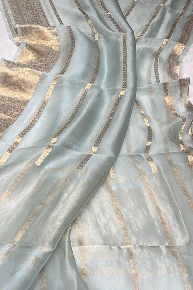 Organza Kora Saree