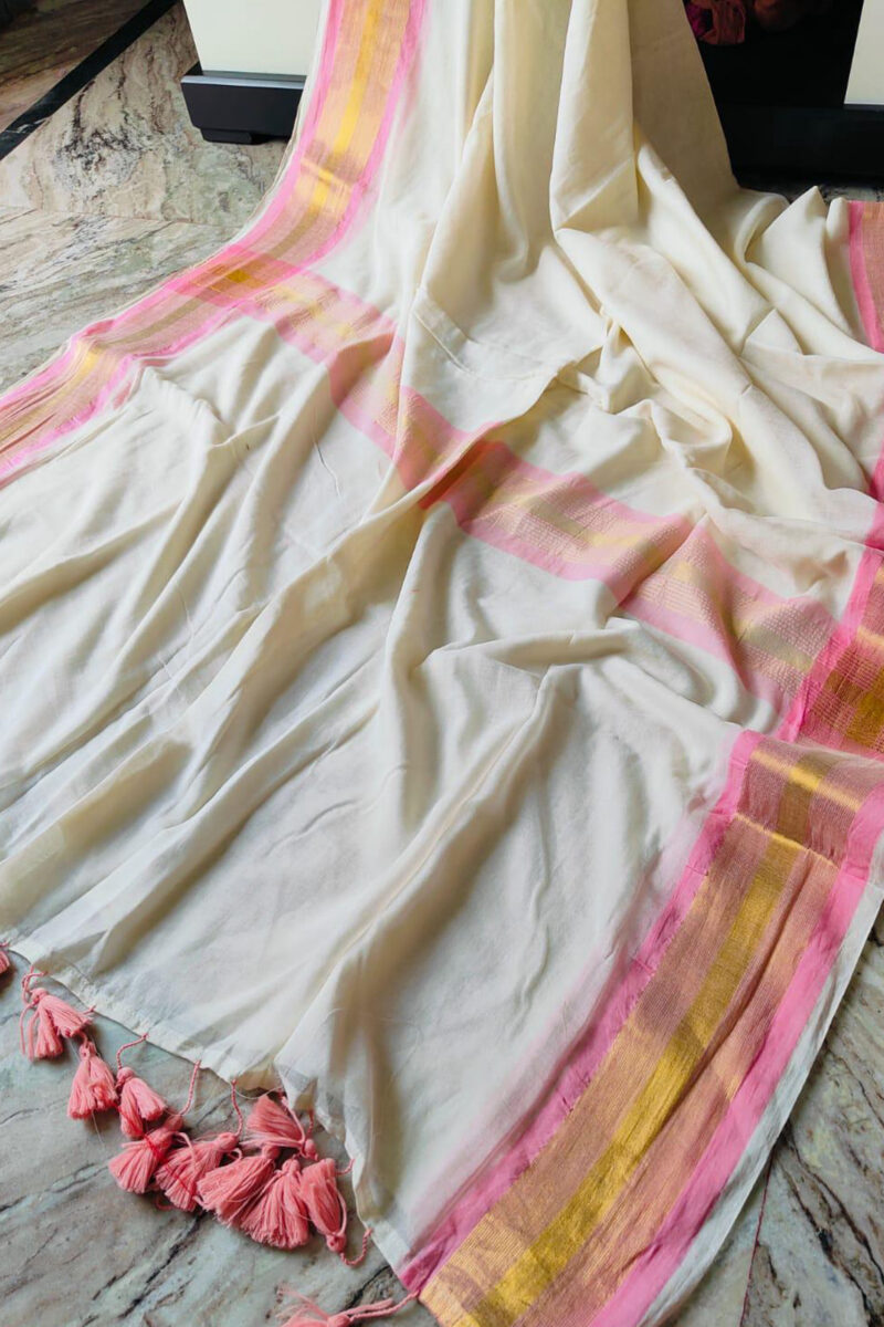 Mul Cotton Saree