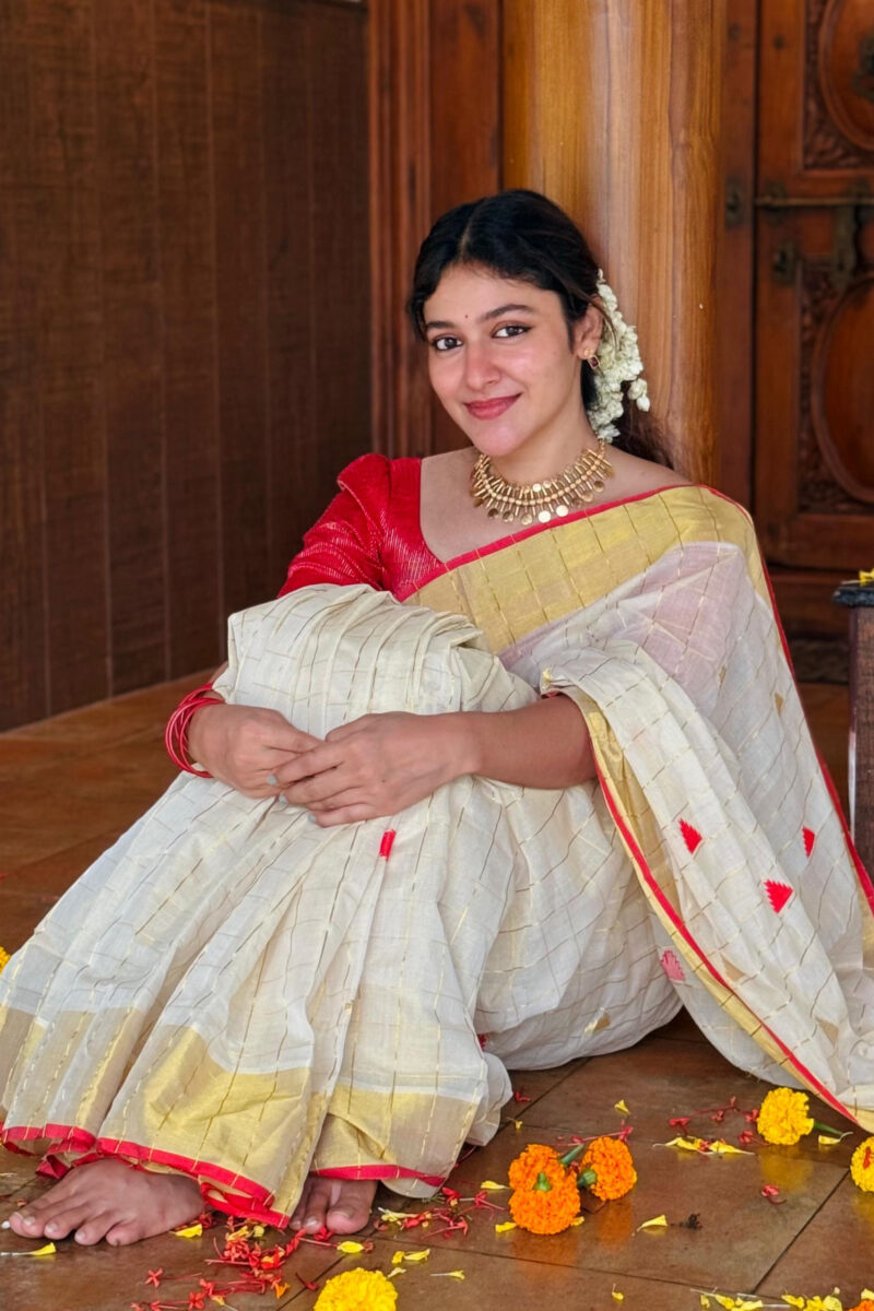 Handloom Tissue Diamond Saree