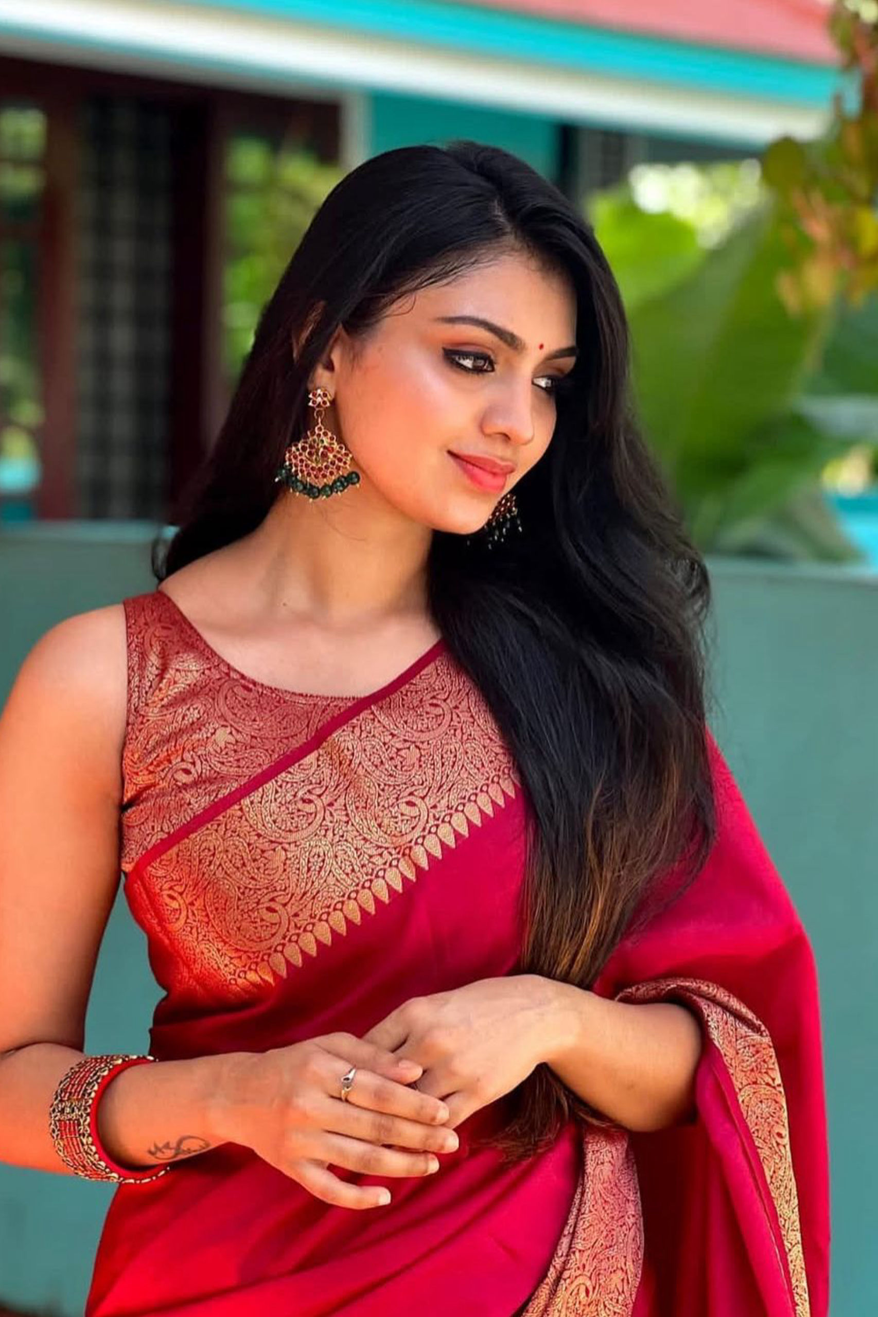 Warm Silk Banarasi Saree