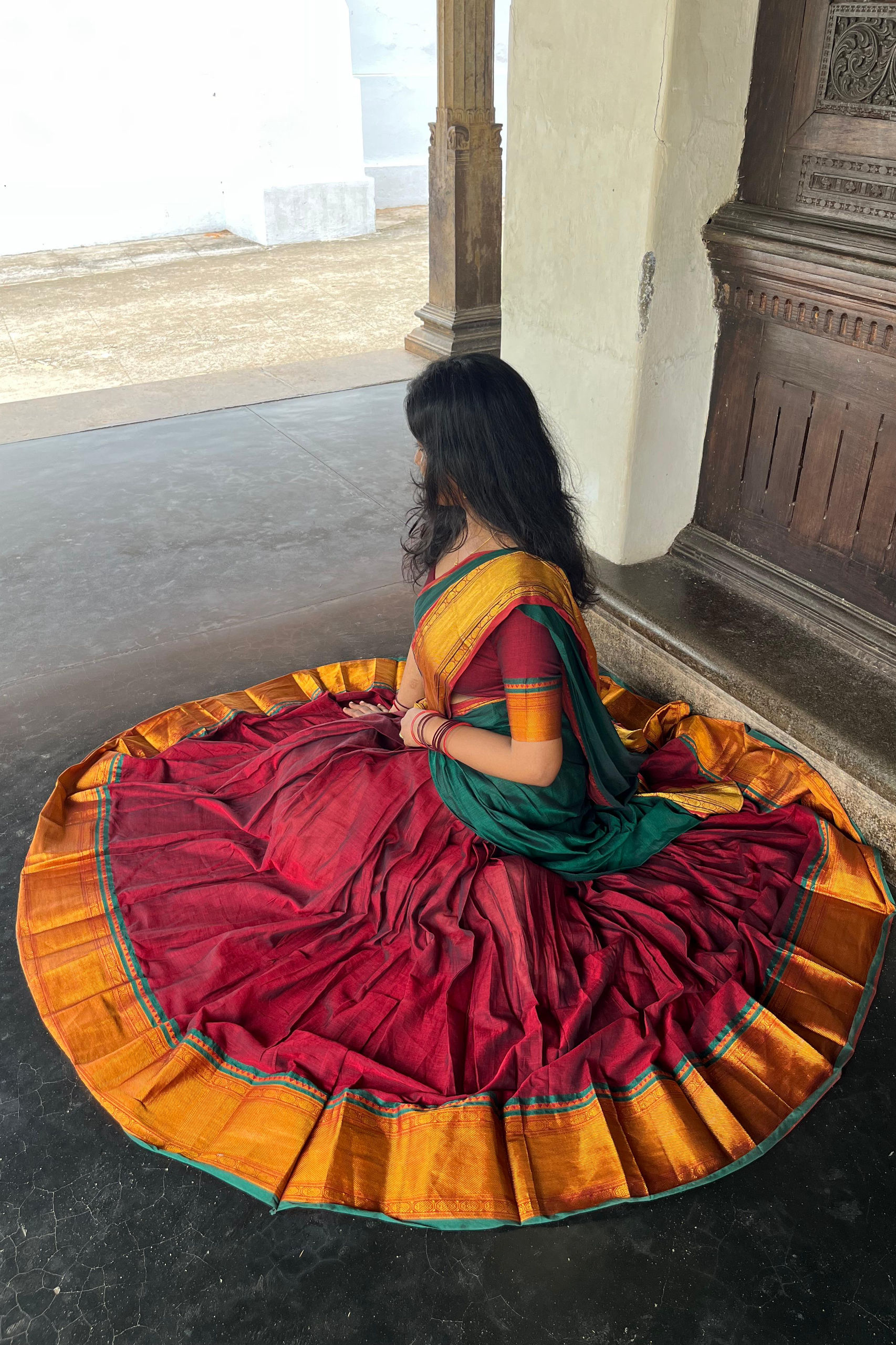 Narayanapet Maroon Dhavani