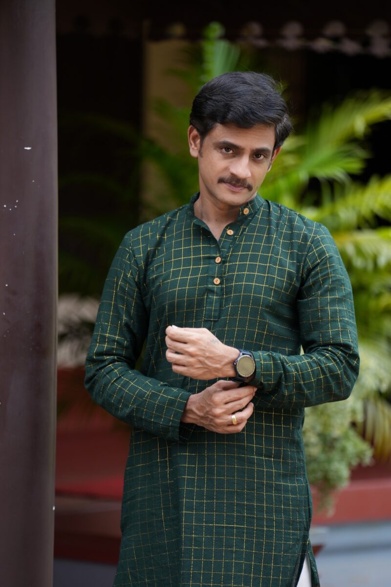 Green Kurta (Gents)