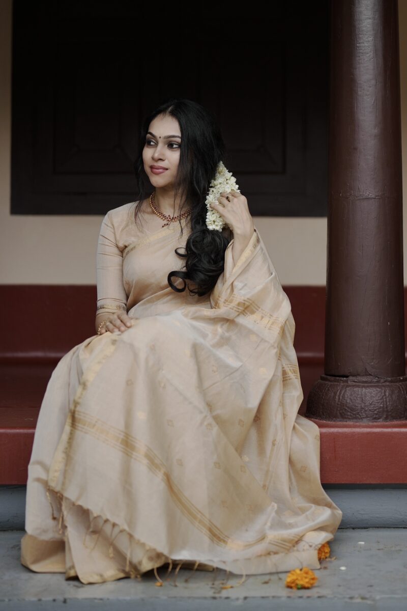 Maheshwari Silk Soft Tissue Saree