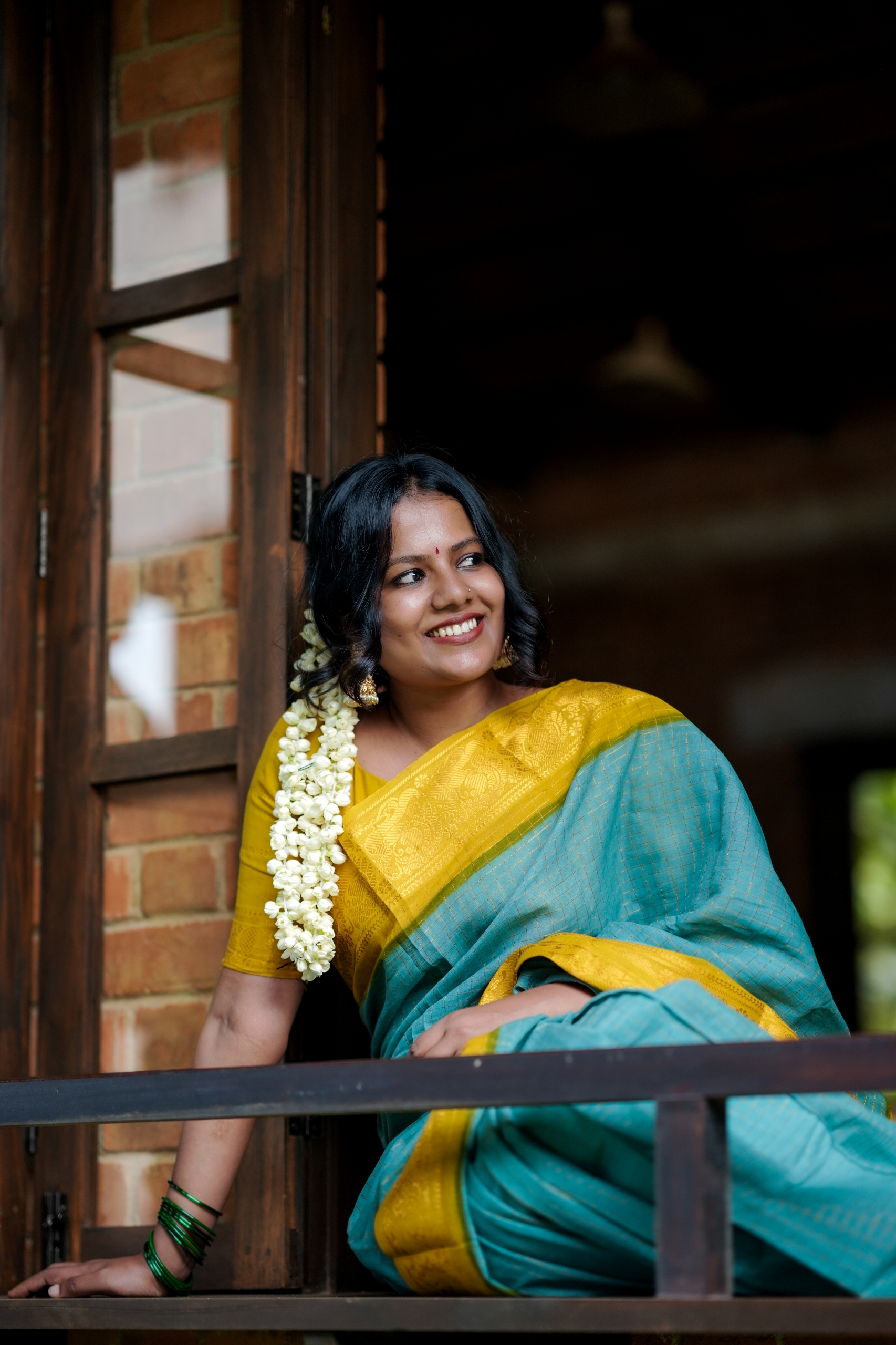 Sungudi Cotton - Sea Blue