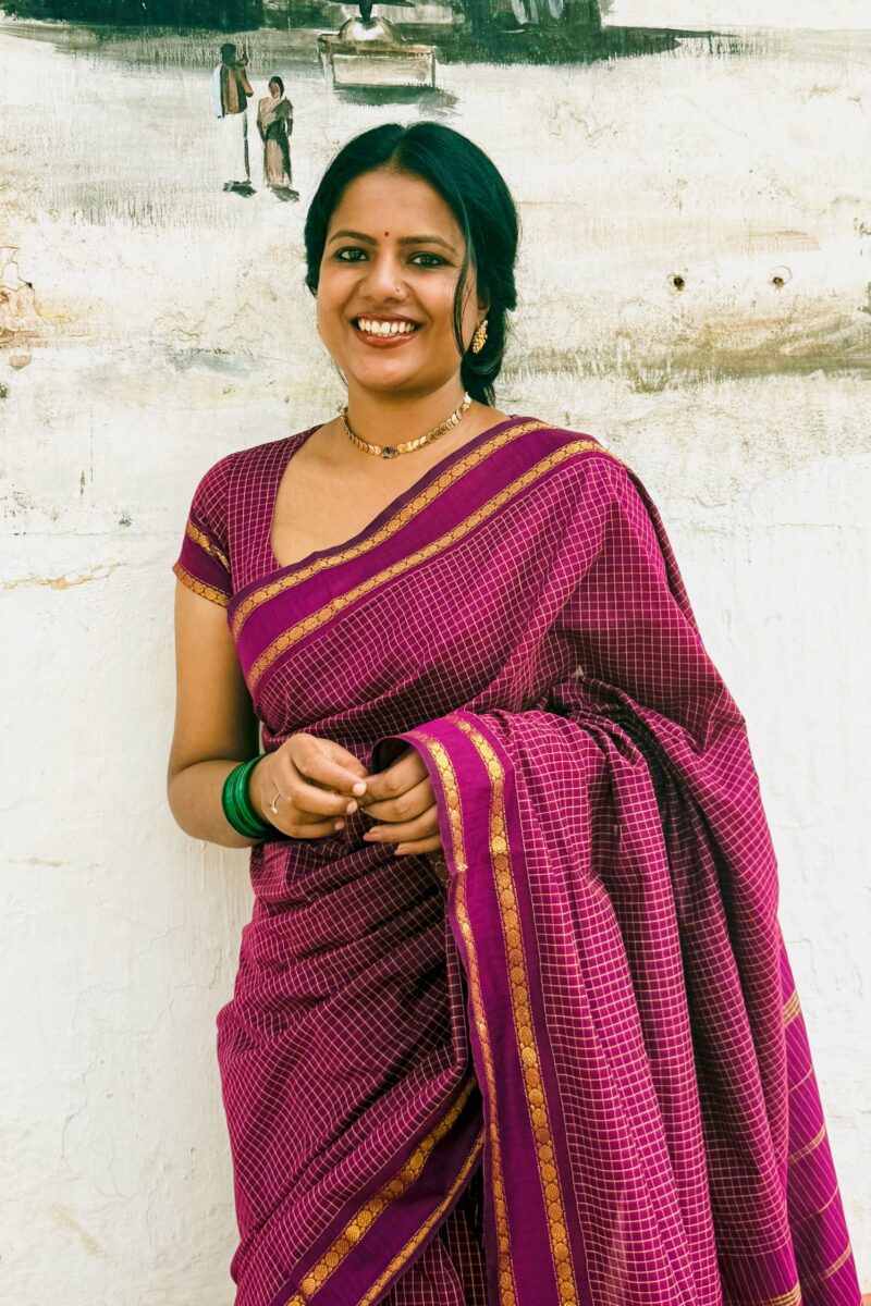 Kalyani cotton - Purple