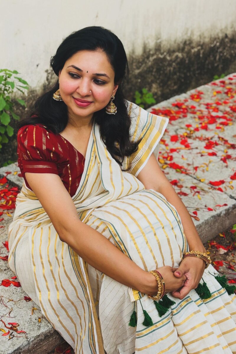 Mul - Zari Weaving Stripes
