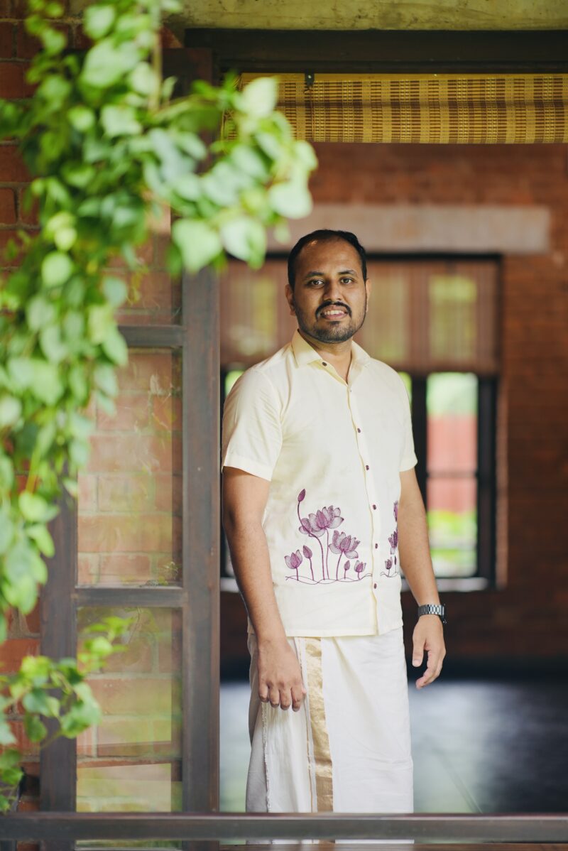 Premium Cotton Embroidery Shirt